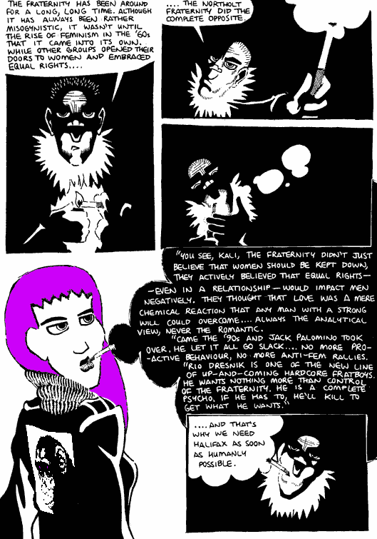 Fear & Loathing in Milton Hoight, part three