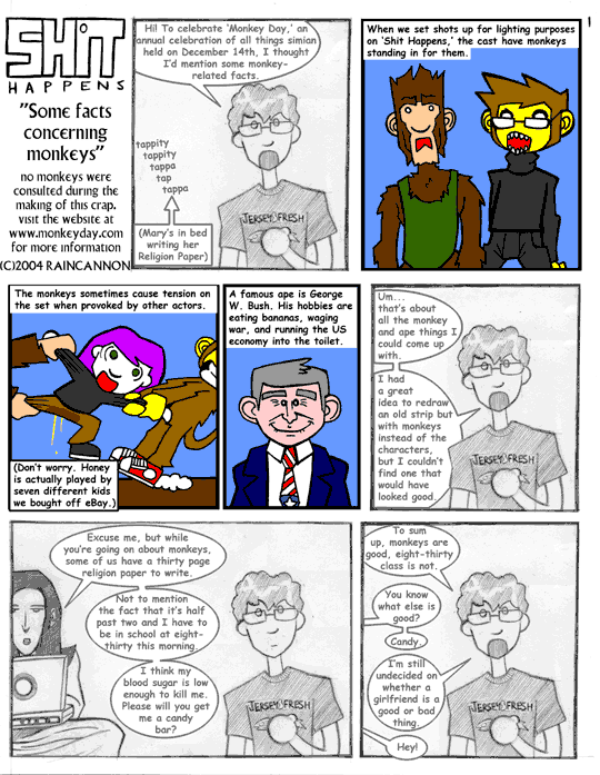 Some facts concerning monkeys