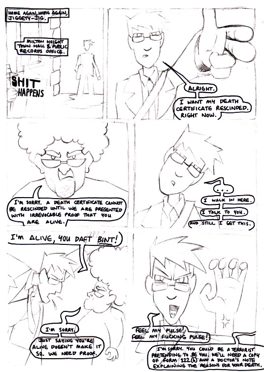 A Matter of Life and Death (pencils)